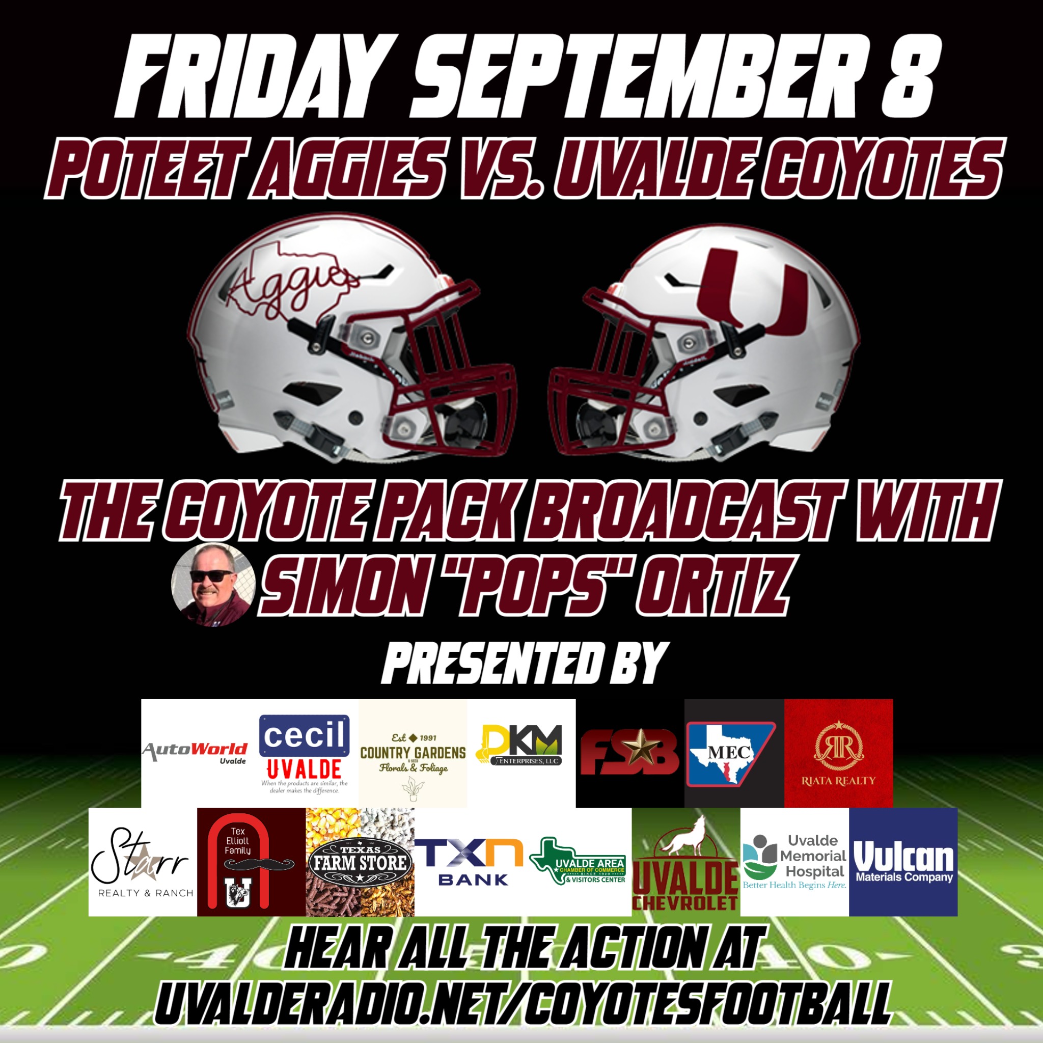 Uvalde Coyotes Varsity Football on